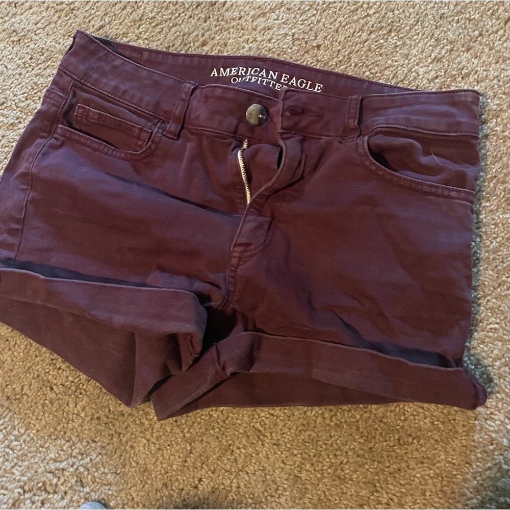 High waisted shorts